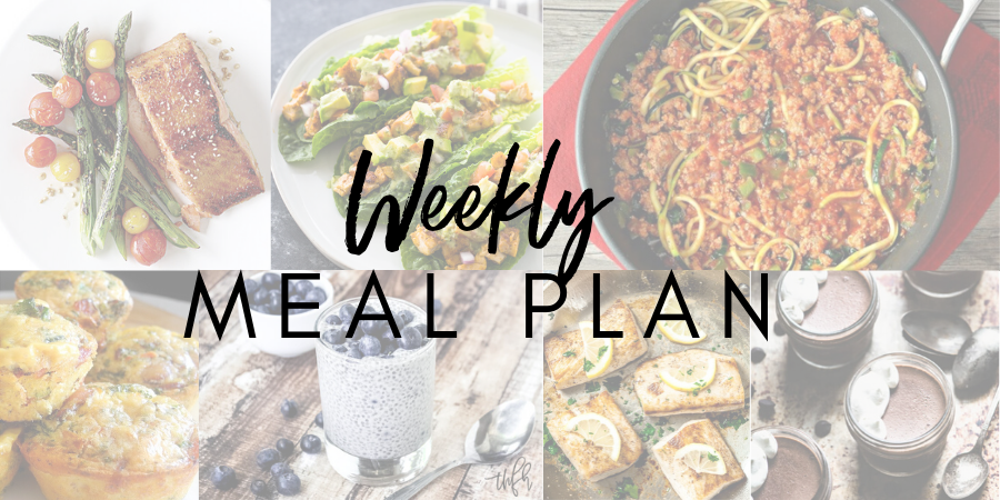 Free Weekly Meal Plan